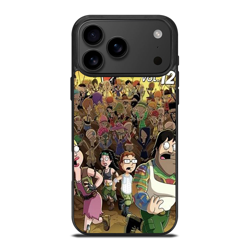 AMERICAN DAD CHARACTER iPhone 17 Pro Max Case Cover