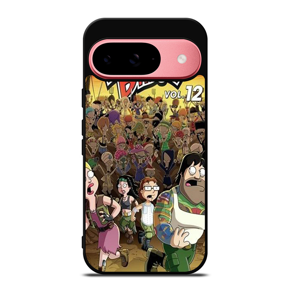 AMERICAN DAD CHARACTER Google Pixel 9 Case Cover