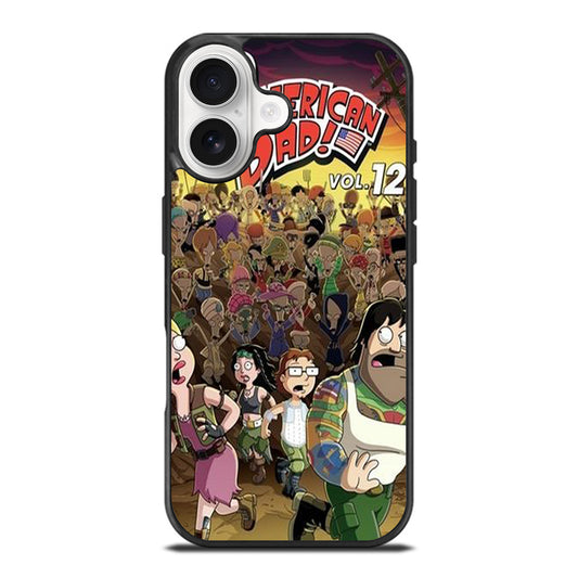 AMERICAN DAD CHARACTER iPhone 17 Case Cover