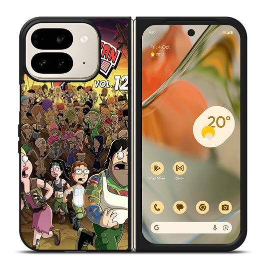 AMERICAN DAD CHARACTER Google Pixel 9 Pro Fold Case Cover