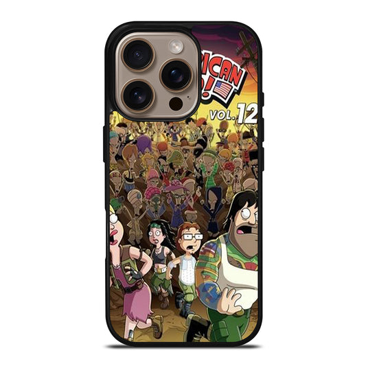 AMERICAN DAD CHARACTER iPhone 16 Pro Case Cover