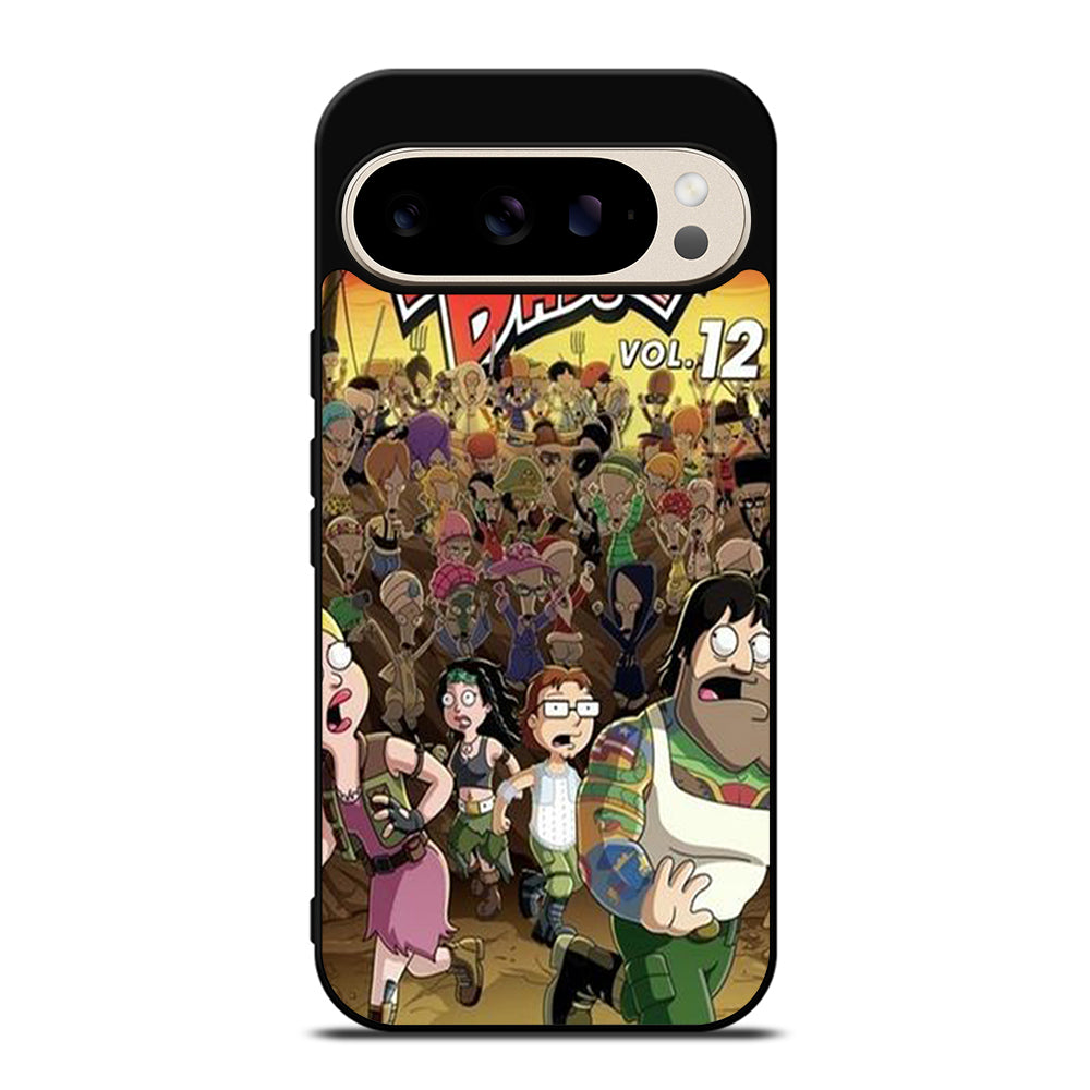 AMERICAN DAD CHARACTER Google Pixel 9 Pro Case Cover