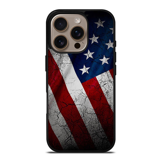 AMERICAN FLAG 3 iPhone 16 Pro Case Cover