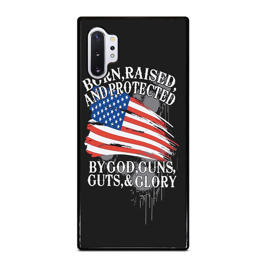 AMERICAN FLAG QUOTE Samsung Galaxy Note 10 Plus Case Cover