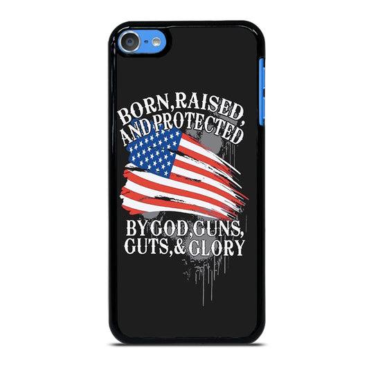 AMERICAN FLAG QUOTE iPod Touch 7 Case Cover