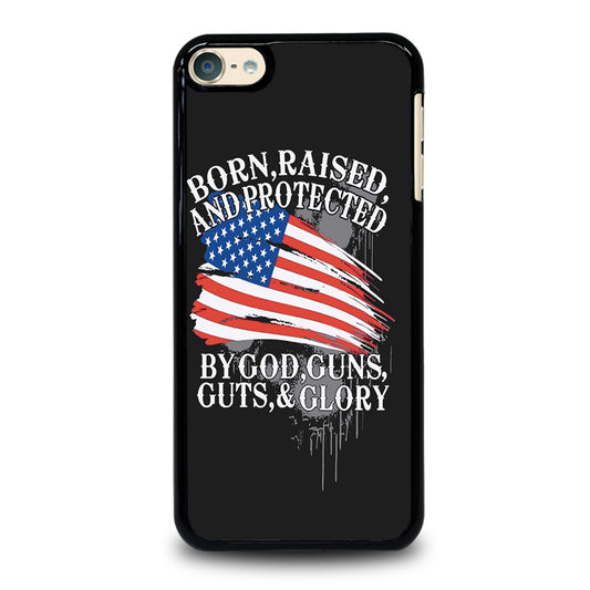 AMERICAN FLAG QUOTE iPod Touch 6 Case Cover