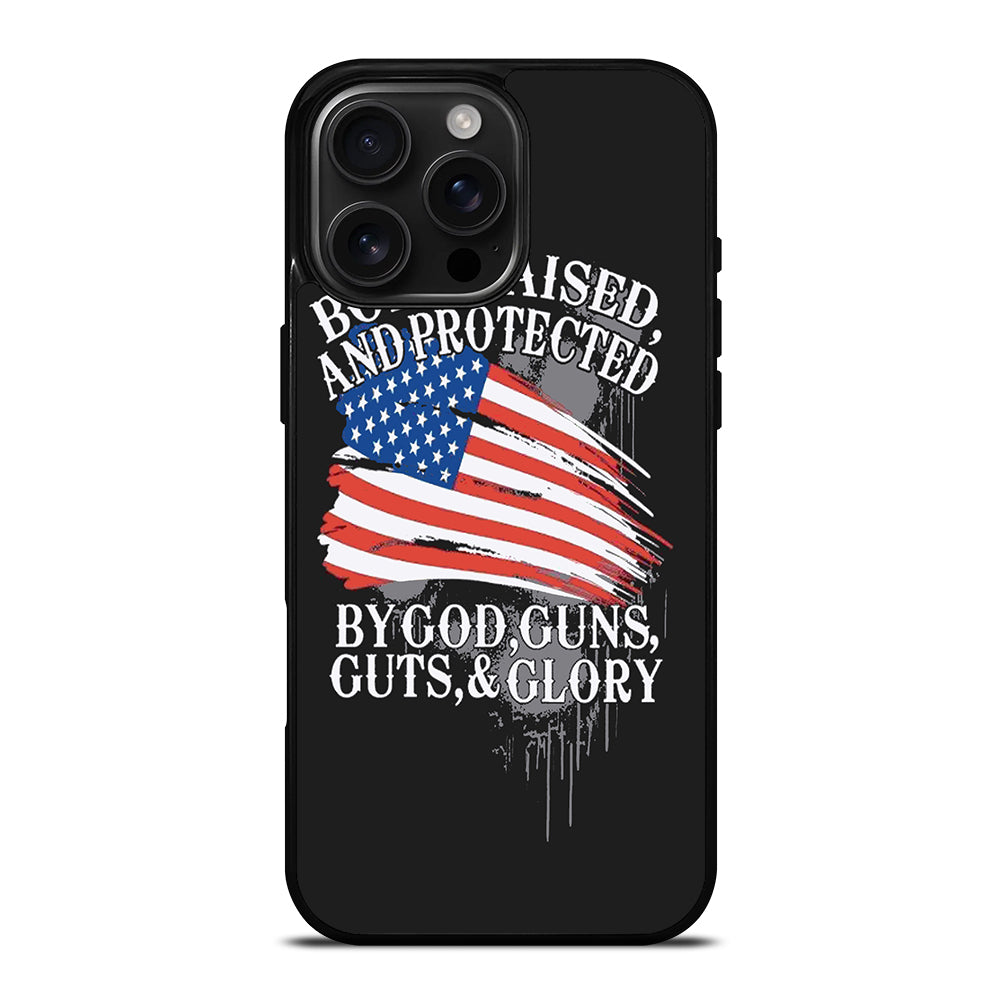 AMERICAN FLAG QUOTE iPhone 16 Pro Max Case Cover