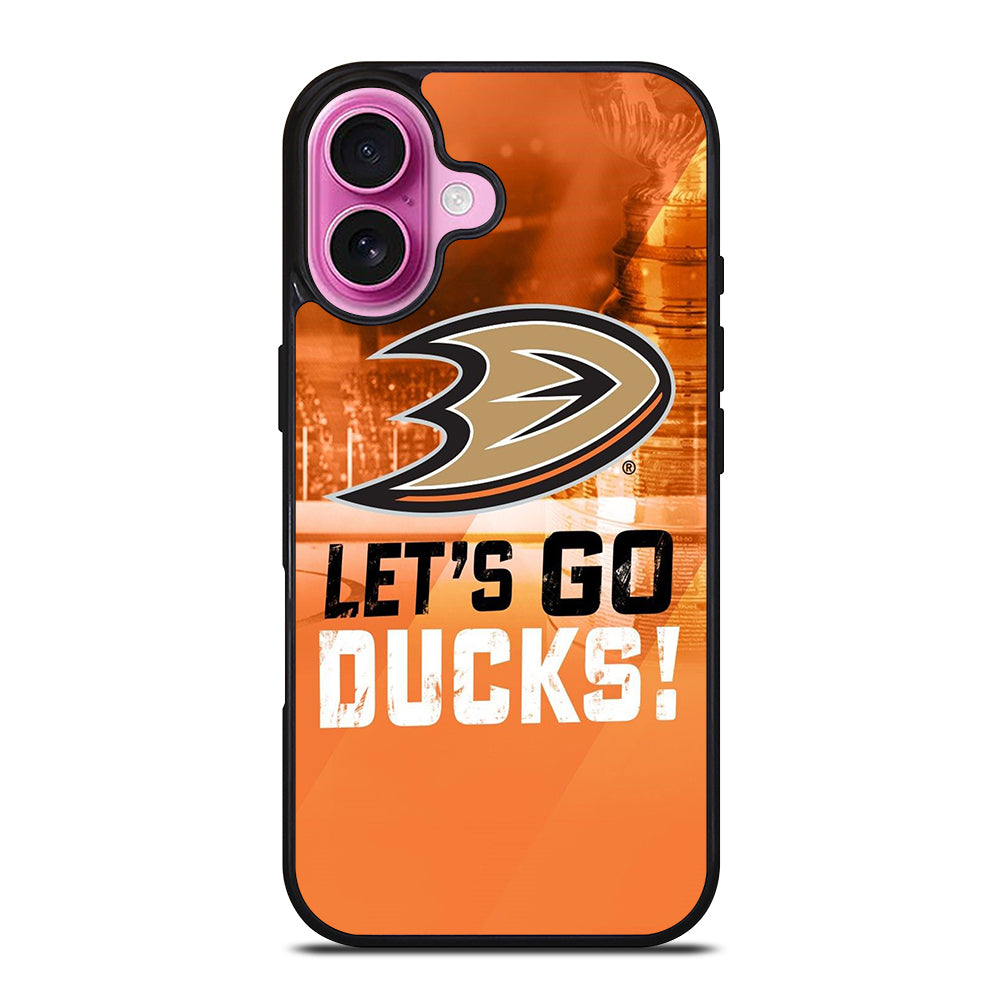 ANAHEIM DUCKS HOCKEY ICON iPhone 16 Plus Case Cover