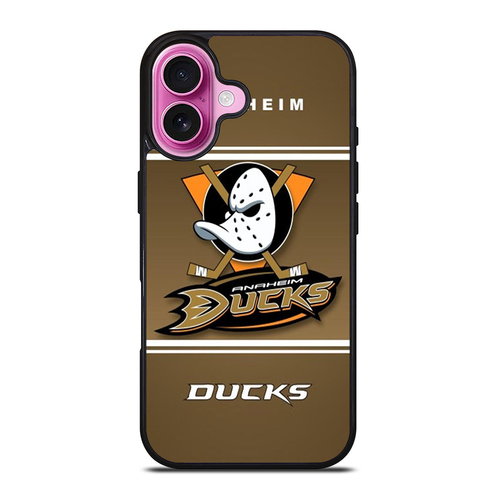 ANAHEIM DUCKS HOCKEY SYMBOL 2 iPhone 16 Plus Case Cover