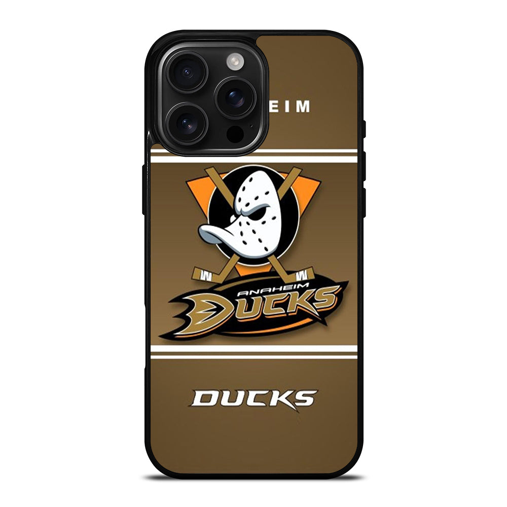 ANAHEIM DUCKS HOCKEY SYMBOL 2 iPhone 16 Pro Max Case Cover