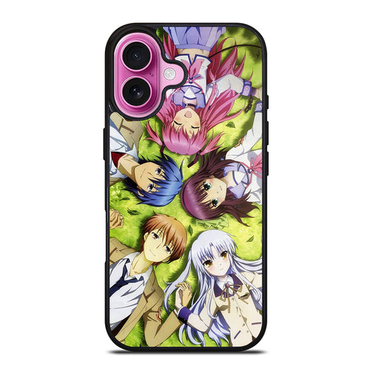 ANGEL BEATS CHARACTER ANIME iPhone 16 Plus Case Cover