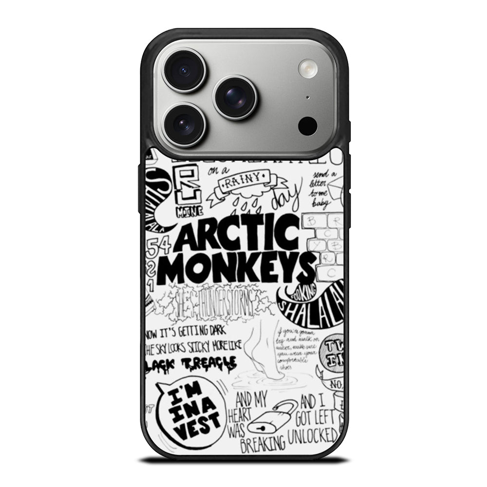 ARCTIC MONKEYS BAND LYRIC iPhone 17 Pro Case Cover