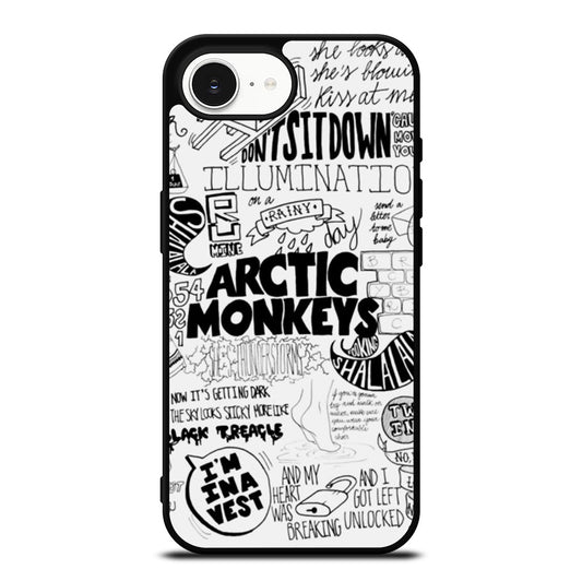 ARCTIC MONKEYS BAND LYRIC iPhone 16e Case Cover