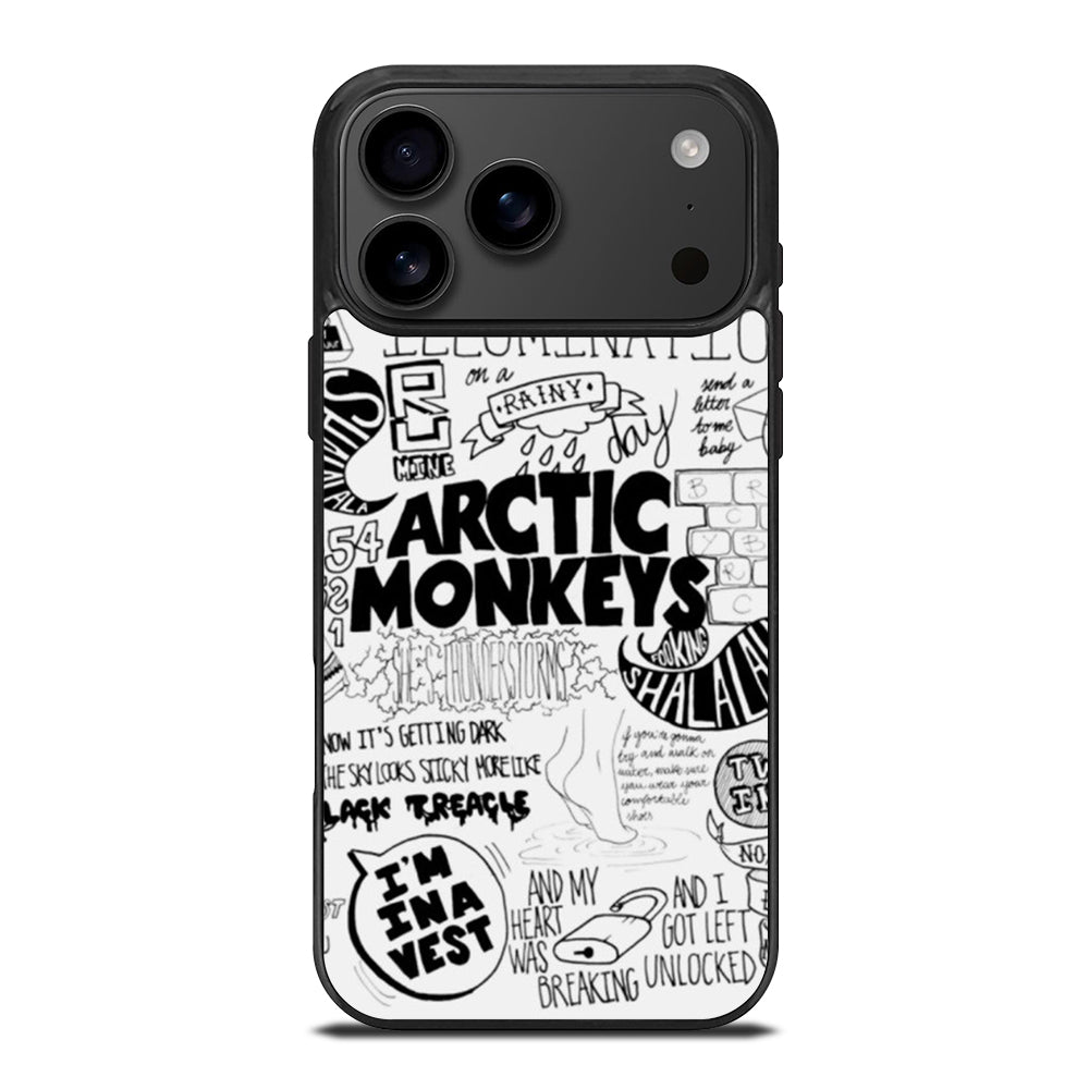 ARCTIC MONKEYS BAND LYRIC iPhone 17 Pro Max Case Cover