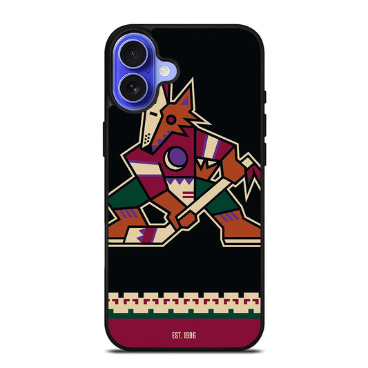 ARIZONA COYOTES iPhone 16 Case Cover