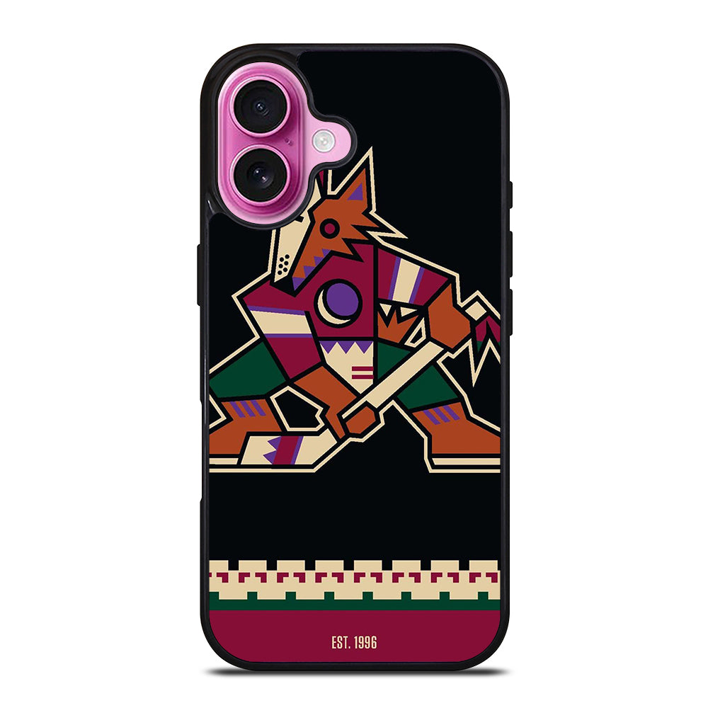 ARIZONA COYOTES iPhone 16 Plus Case Cover