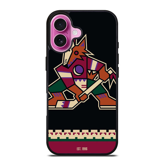 ARIZONA COYOTES iPhone 16 Plus Case Cover