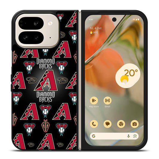 ARIZONA DIAMONDBACKS PATTERN LOGO Google Pixel 9 Pro Fold Case Cover