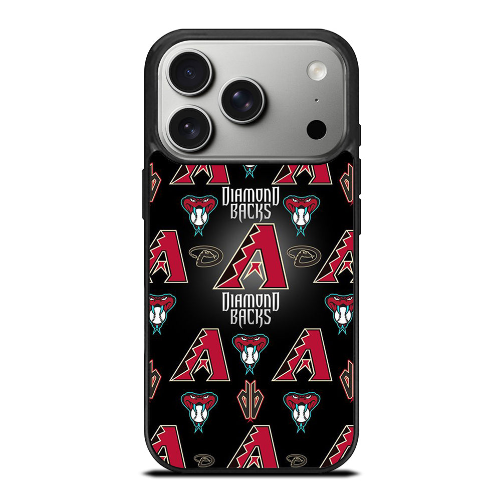 ARIZONA DIAMONDBACKS PATTERN LOGO iPhone 17 Pro Case Cover