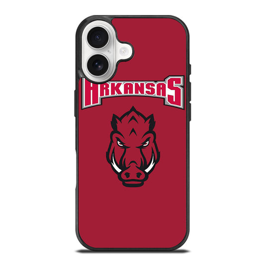 ARKANSAS RAZORBACKS ICON 1 iPhone 17 Case Cover