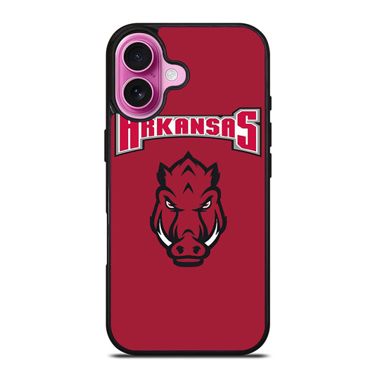 ARKANSAS RAZORBACKS ICON 1 iPhone 16 Plus Case Cover