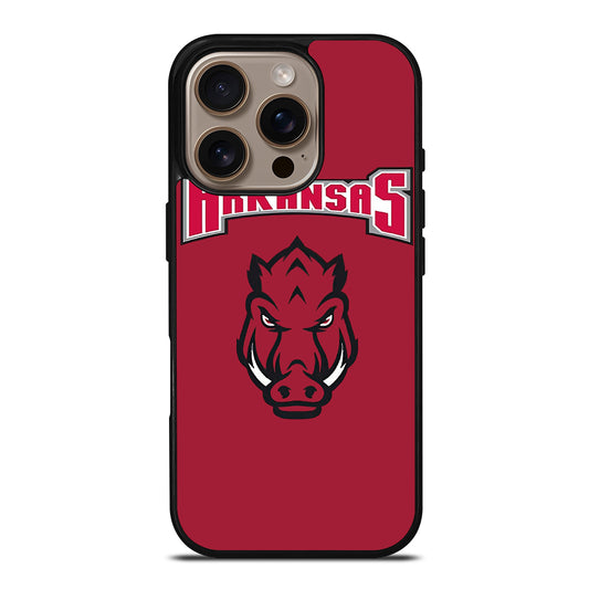 ARKANSAS RAZORBACKS ICON 1 iPhone 16 Pro Case Cover