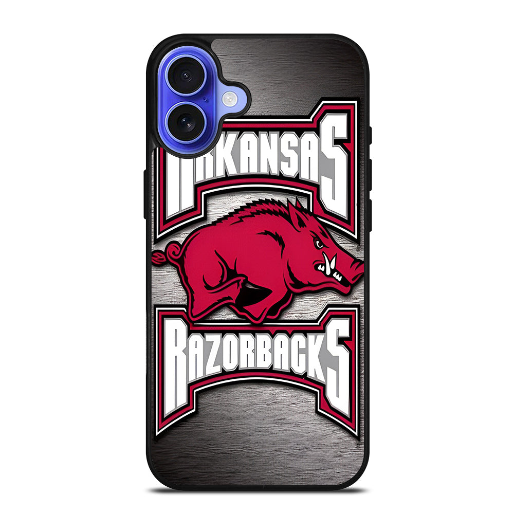 ARKANSAS RAZORBACKS ICON 2 iPhone 16 Case Cover