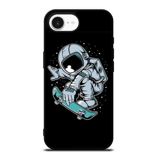 ASTRONAUT SKATEBOARDER ART iPhone 16e Case Cover