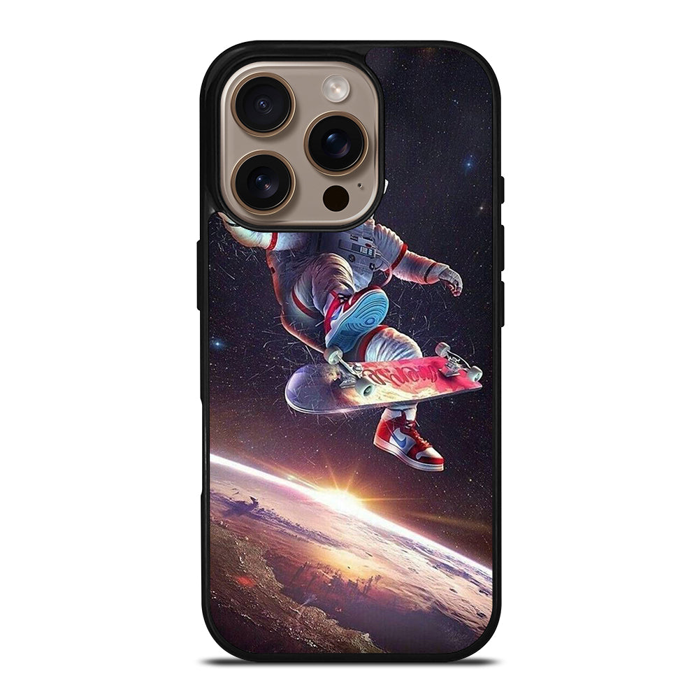 ASTRONAUT SKATEBOARDER ART 2 iPhone 16 Pro Case Cover