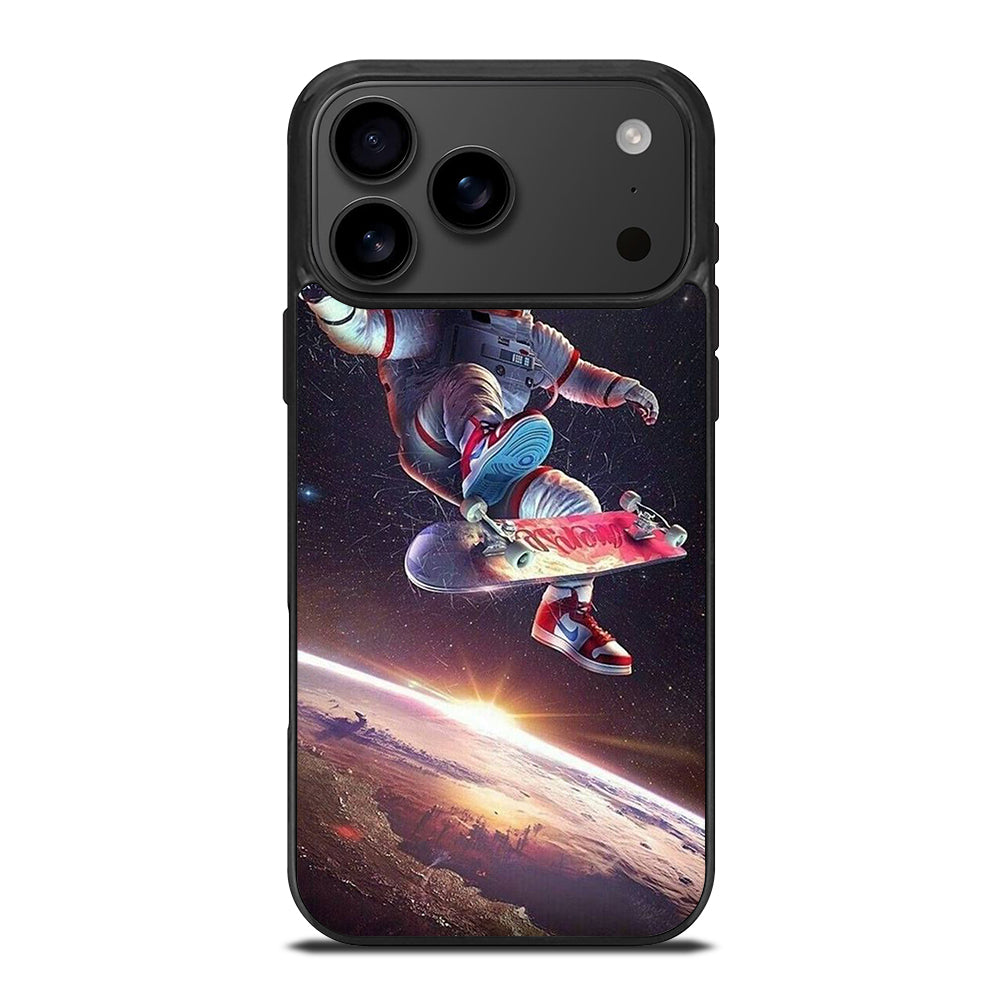 ASTRONAUT SKATEBOARDER ART 2 iPhone 17 Pro Max Case Cover
