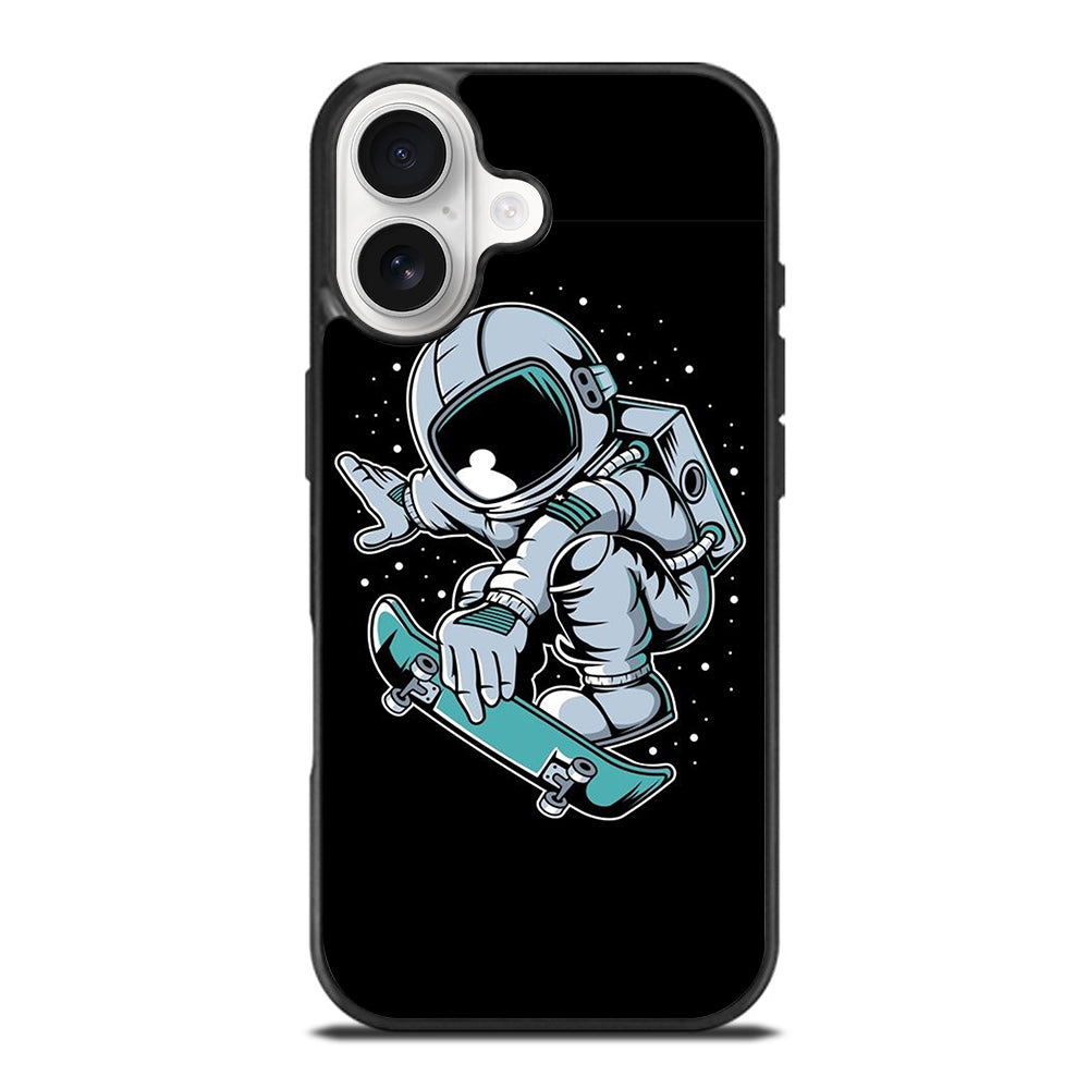 ASTRONAUT SKATEBOARDER ART iPhone 17 Case Cover