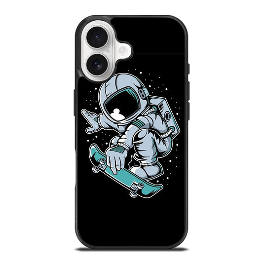ASTRONAUT SKATEBOARDER ART iPhone 17 Case Cover