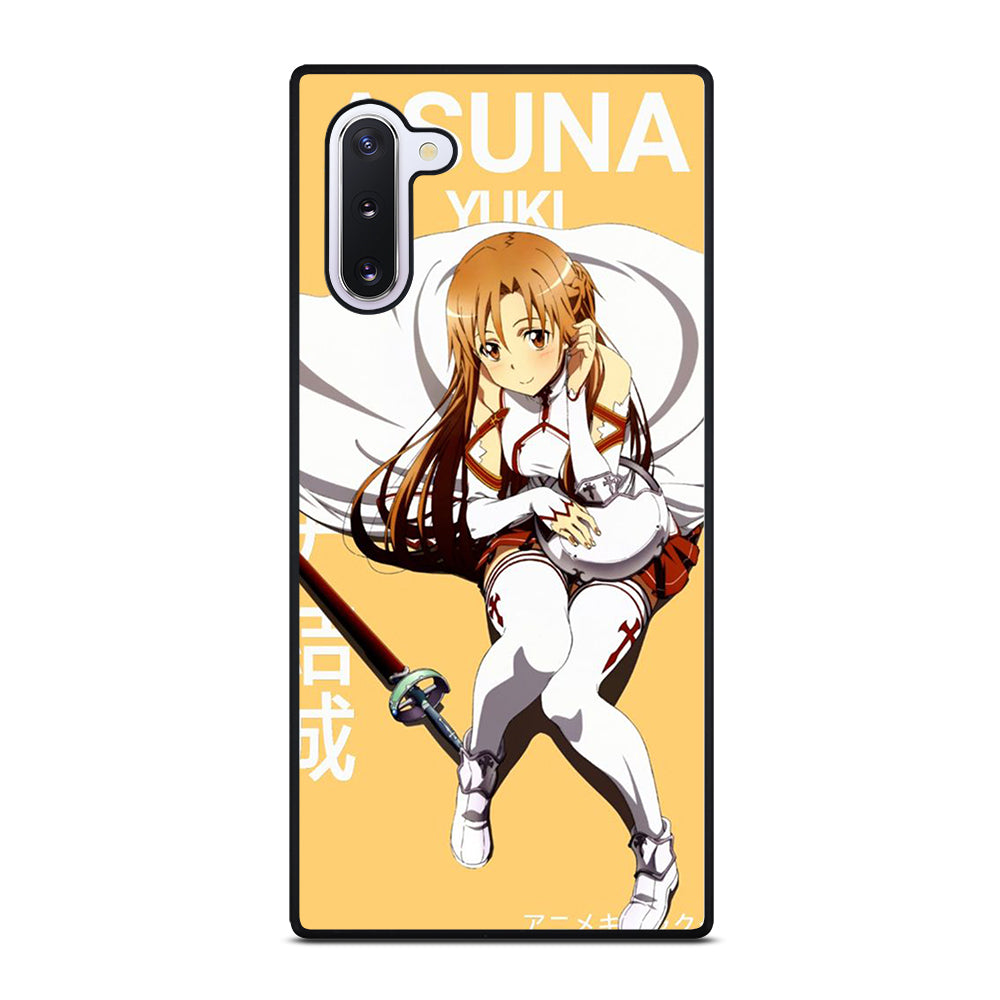 ASUNA YUUKI SWORD ART ONLINE ANIME SERIES Samsung Galaxy Note 10 Case Cover