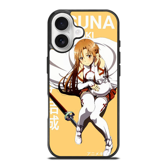 ASUNA YUUKI SWORD ART ONLINE ANIME SERIES iPhone 17 Case Cover
