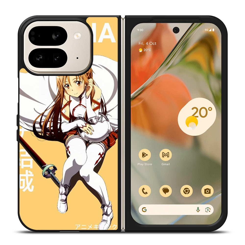 ASUNA YUUKI SWORD ART ONLINE ANIME SERIES Google Pixel 9 Pro Fold Case Cover