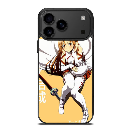 ASUNA YUUKI SWORD ART ONLINE ANIME SERIES iPhone 17 Pro Max Case Cover