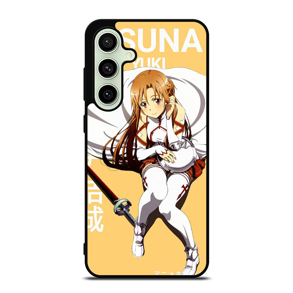 ASUNA YUUKI SWORD ART ONLINE ANIME SERIES Samsung Galaxy S24 FE Case Cover