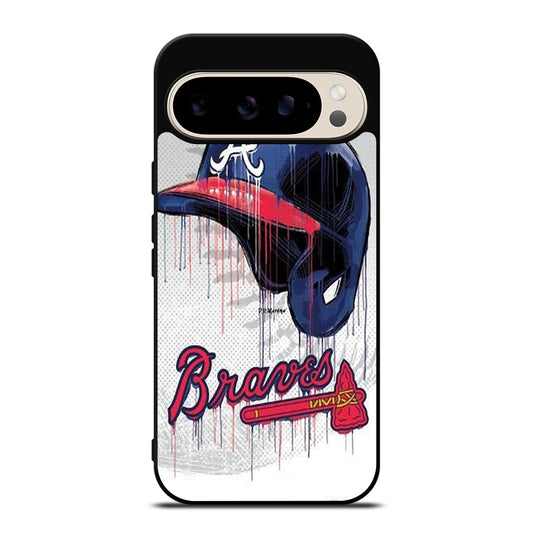ATLANTA BRAVES HELMET Google Pixel 9 Pro Case Cover