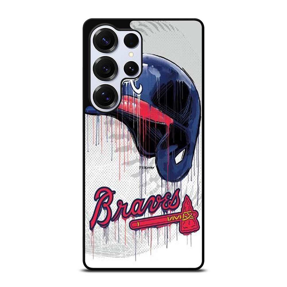 ATLANTA BRAVES HELMET Samsung Galaxy S25 Ultra Case Cover