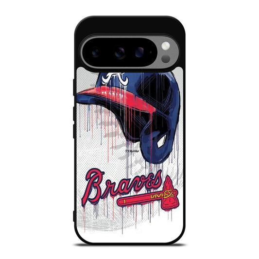 ATLANTA BRAVES HELMET Google Pixel 9 Pro XL Case Cover