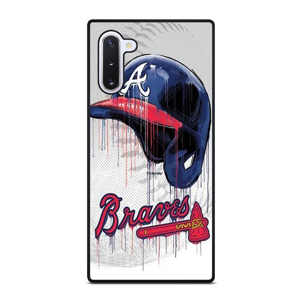 ATLANTA BRAVES HELMET Samsung Galaxy Note 10 Case Cover