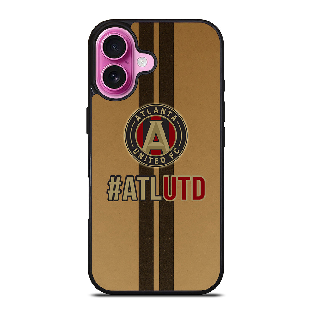 ATLANTA UNITED FC FOOTBALL iPhone 16 Plus Case Cover