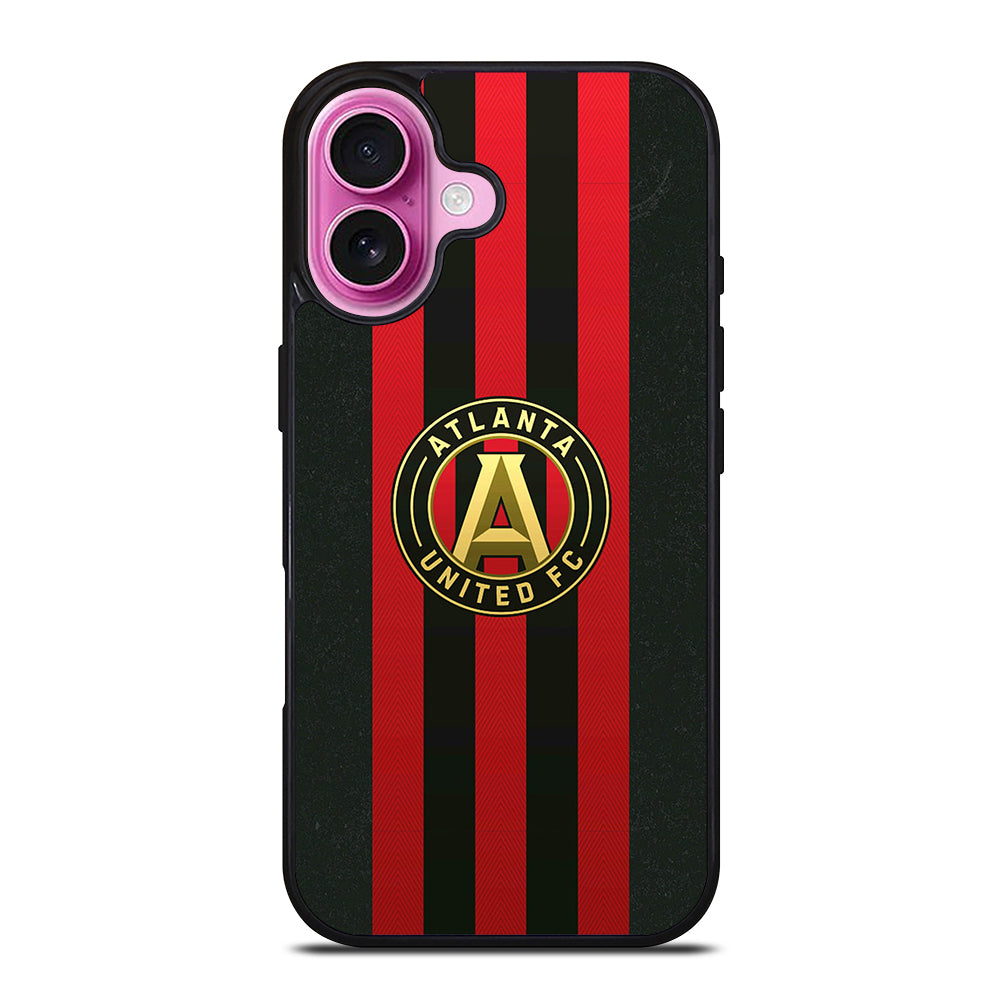 ATLANTA UNITED FC STRIPE iPhone 16 Plus Case Cover