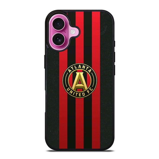 ATLANTA UNITED FC STRIPE iPhone 16 Plus Case Cover