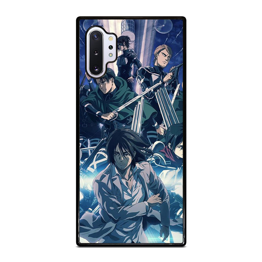 ATTACK ON TITAN ANIME CHARACTER 2 Samsung Galaxy Note 10 Plus Case Cover