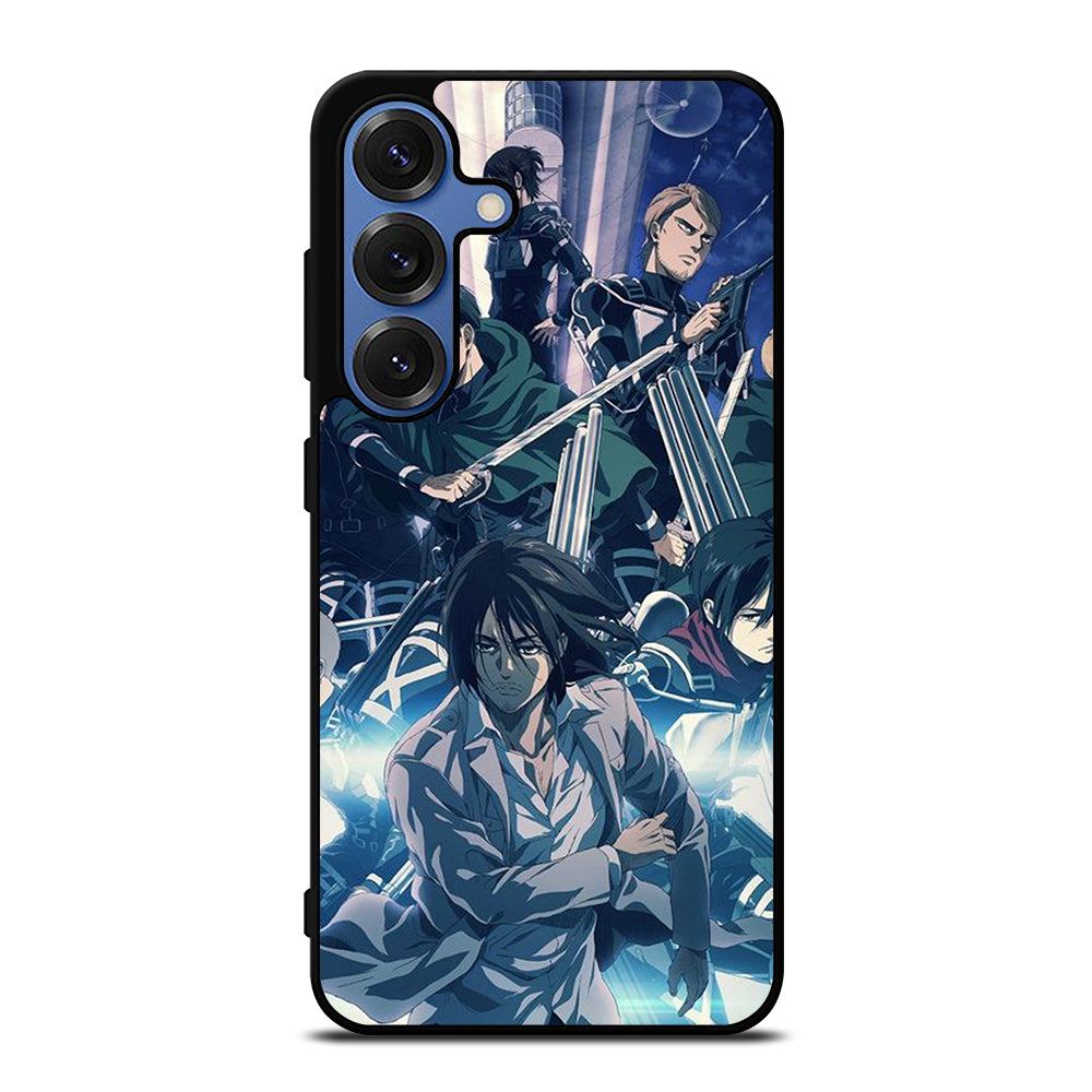 ATTACK ON TITAN ANIME CHARACTER 2 Samsung Galaxy S25 Case Cover