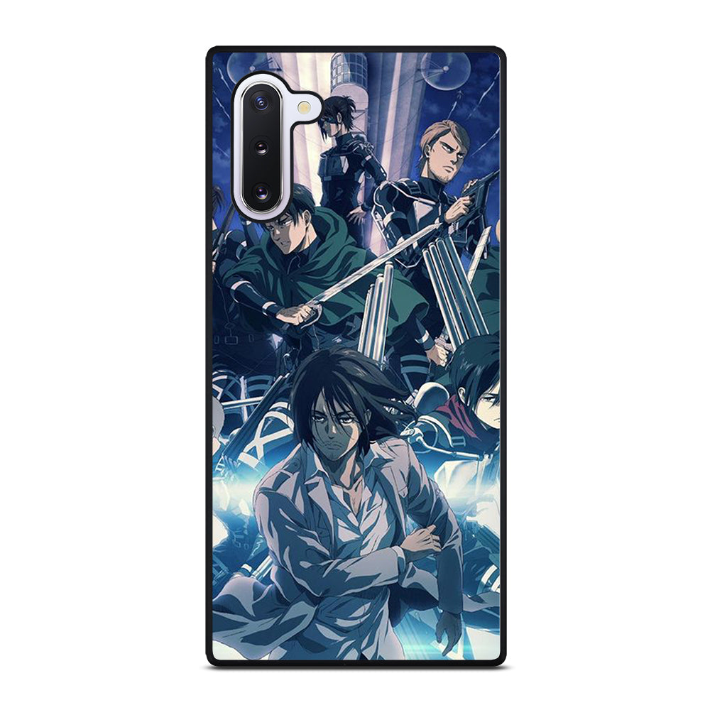 ATTACK ON TITAN ANIME CHARACTER 2 Samsung Galaxy Note 10 Case Cover