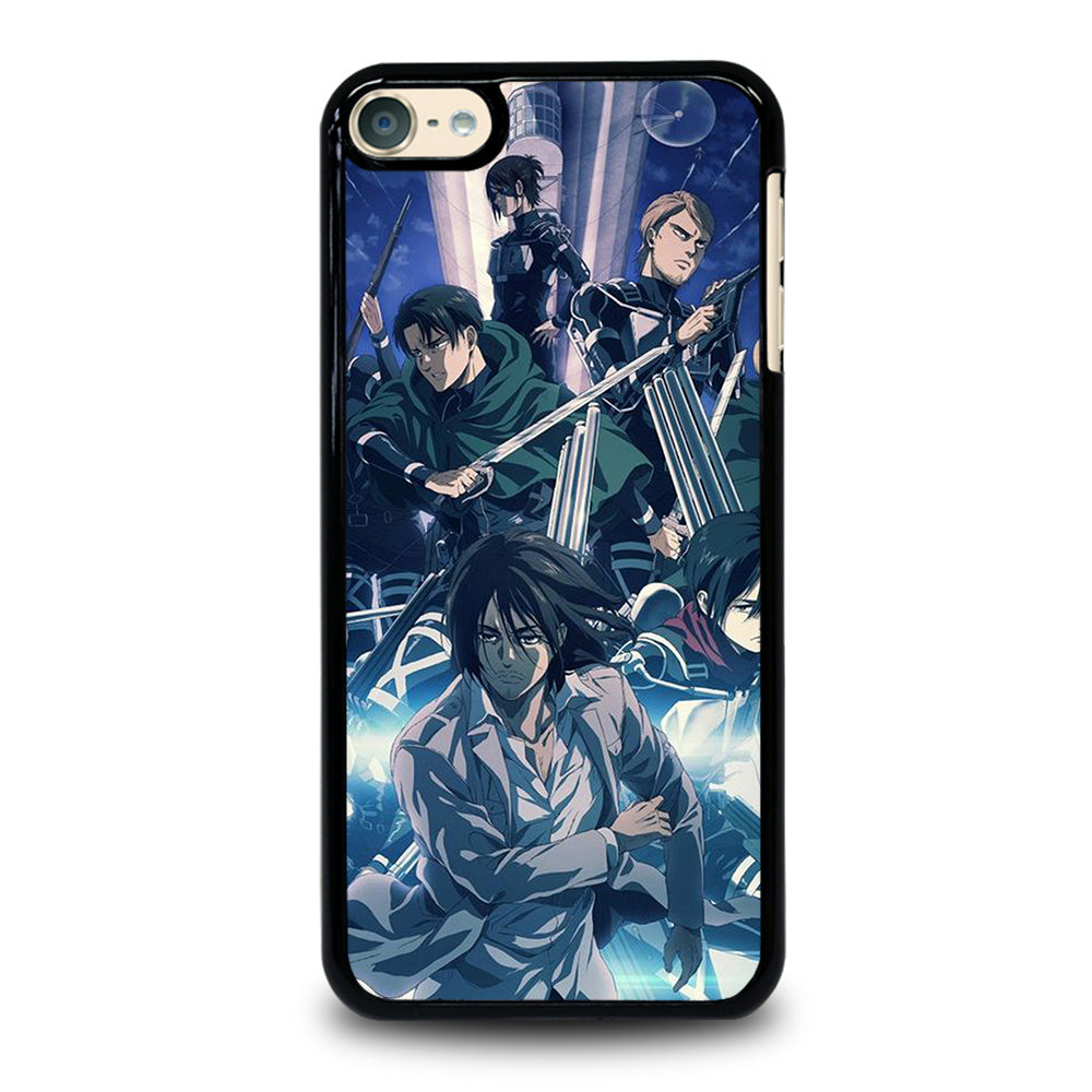 ATTACK ON TITAN ANIME CHARACTER 2 iPod Touch 6 Case Cover