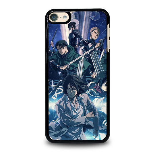 ATTACK ON TITAN ANIME CHARACTER 2 iPod Touch 6 Case Cover