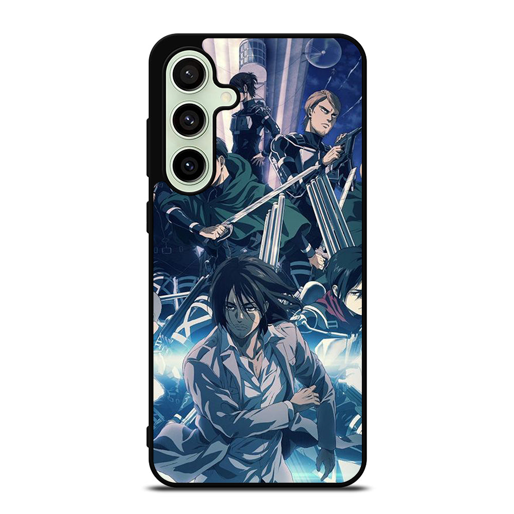 ATTACK ON TITAN ANIME CHARACTER 2 Samsung Galaxy S24 FE Case Cover